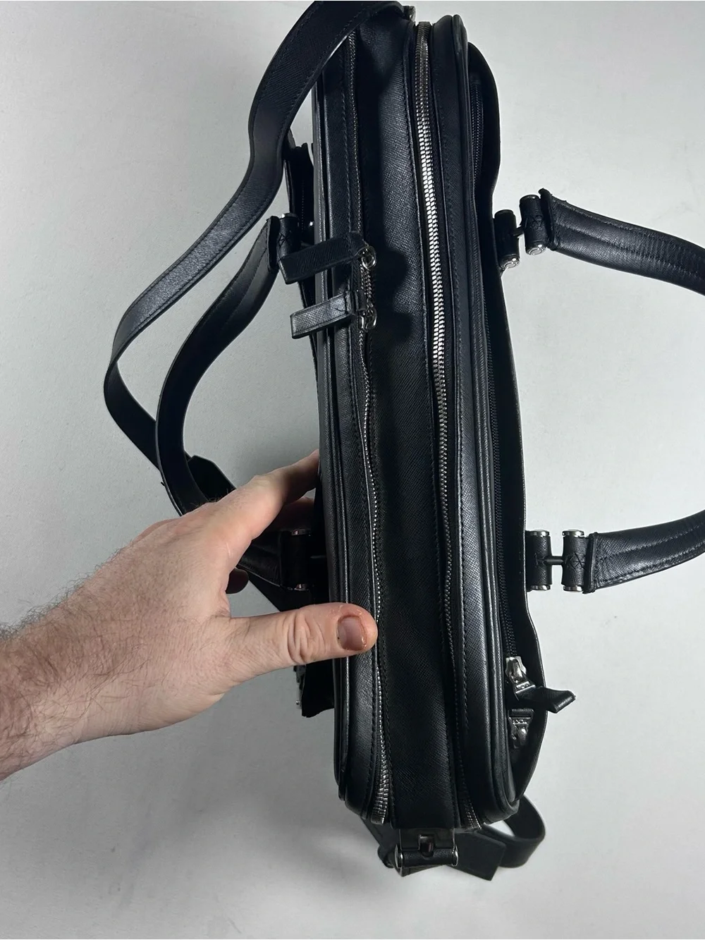 TUMI Alpha Ballistic Bag 93230D Organizer Laptop Brief Messenger Vintage